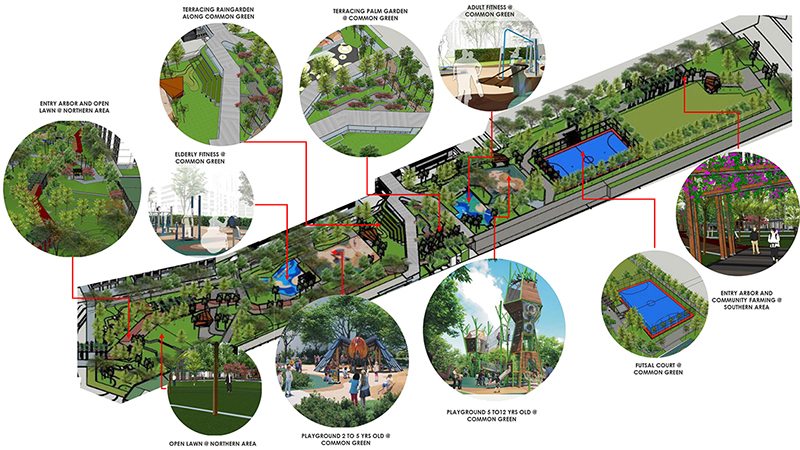Garden Farmway between GA-C5 and GA-C6.